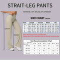 WANAYOU SoftMotion Women Yoga Pants Strait-leg Sports Bottoms Naked Feel Pilates Running Trousers Peach Hip Lift Workout Legging