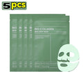 1/3/5PCS Bio Collagen Face Mask Anti Wrinkle Fade Face Fine Line Lift Firm Skin Anti-Aging Brighten Skin Care Cosmetics Mask