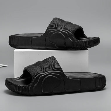 Women Sandals Slides Man Fashion Sandals Solid Beach Slippers Summer Non Slip Sandals Soft Unisex Slides Women Luxury Outdoor Ultralight Shoes
