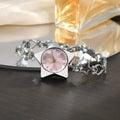 Creative Ladies Bracelet Alloy Watch Adjustable Elegant Women Style Quartz Movement Fashion Accessory Quartz Watch