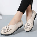 Women Flats Genuine Leather Fashion Tenis Women Shoes Moccasins Ballet Flats Slip On Women Shoe Black Zapatos De Mujer Plus Size