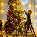 Party Christmas Snowflake String Lights LED Fairy Lights USB/Battery Powered Garland 2024 New Year's Wedding Party Xmas Decorations