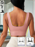Yoga Tank Tops Breathable Sports Bra With Shockproof And Gathered Function Giving You A Beautiful Back Shape Workout Tank Gym To