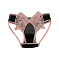 Women's Sexy Lingerie See-Through Breathable Butterfly Knot Panties Seamless Solid Color Lace Underwear Hollow Out Knotted Desig