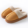 Women's Cotton Slippers 2026 New Autumn and Winter Indoor Home Soft Bottom Simple and Comfortable Warm Anti Slip Plush Slippers