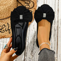 Women Flats Shoes 2026 Summer New Bow Pointed Toe Female Loafers Walking Fashion Sneakers Casual Shallow Breathable