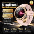 Watch 2026 New Sports Health Trackr Smart Watch Men Uric Acid Blood Fat Blood Pressure ECG+PPG Clock Body Analysis HD Call Smartwatch