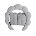 1/3Pcs Fashion Microfiber Washing Wristbands Scrunchies Puffy Headband Spa Bubble Headband for Washing Face Makeup Shower Skincare