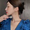 Fashion Hoop Earrings for Women 2023 New Korean Earrings Stainless Steel Jewelry Accessories