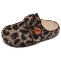 New Autumn Style Women's Comfortable Flat Shoes, Retro Loafers, Exquisite Plush Winter Women's Shoes, One-piece Cotton Slippers