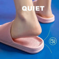 Non-slip EVA Soft Sole Massage Shower Shoes for Women Men Couples Waterproof  Home Leisure Fashion Bathroom Slippers