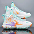 Unisex Basketball Shoes Fashion High-quality Wear-resistant Teenagers Outdoor Anti Slip Breathable Sports Training Sneakers Men