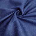 Jeans Stretch Denim Fabric Stretch Pure Cotton Denim Fabric By The Meter for Skirts Coats Sewing Fashion Plain Thick Thin Style Jeans Cloth Breathable Blue