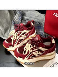 Platform Dad Sneakers for Women, 8CM Height Increase, 2026 New Breathable Mesh Casual Sports Shoes, Versatile Chunky Sneakers