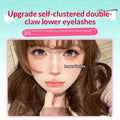 1 Set Self Adhesive Lower Lash Clusters No Glue Natural Comic Bottom False Eyelashes Reusable Eye Makeup Beauty Tool