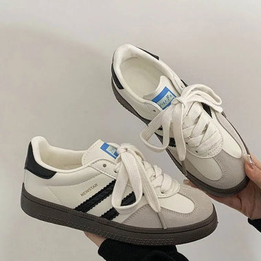 Women's Sneakers Fashion Lace Up Vulcanized Shoes Luxury Tennis Training Shoes for Women Casual Sports Running Shoe Ladies Shoes