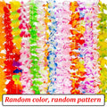 Party Hawaiian Garland 1-150Pcs Hawaiian Leis Bulk Hawaiian Flower Wreath Necklace Artificial Garland for Luau Party Birthday Decorations Supplies