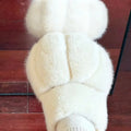 Cute Cat Paw Fluffy Slippers Winter Warm Plush House Slippers Non Slip Indoor Home Footwear Lovely Girls Cozy Shoes