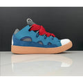 Men's and Women's Leather Splicing Lace Up Sports and Leisure Shoes, Retro Board Shoes, New Dad Shoes