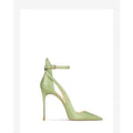 Black silk Chinese style sexy temperament sandals,2026 autumn and winter new item,pointed pointed thin heel high heels for women