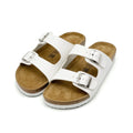 Unisex Cork Slides Arizona Style Contoured Footbed Arch Support Adjustable Buckle Anti-Slip Summer Casual Sandals for Women Men