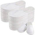 2/10pairs 2026 White Hotel Slipper Unisex Disposable Slippers for Home Guests Non-Slip Bathroom Spa Slippers Shoes for Men Women