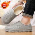 2026 New Unisex Winter Fleece-Lined Waterproof EVA Warm Home Slippers Large Size with Thick Soles for Indoor and Outdoor Use
