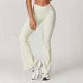 Women Yoga Pants Flared Pants Women Yoga Bell-bottoms Tight Lifting Dance High Waist Tights Sport Pants Gym Running Breathable Fitness Leggings