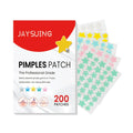Acne Pimple Patch Hydrocolloid Spot Treatment for Face Invisible Zit Stickers 200pcs/box Star  Repair Acne Patch Face Skin Care