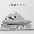 2024 New Summer Shark Slippers Women Slides Men Bathroom Flip Flops Home Anti-Skid Flat Shoes Outdoor Beach Kids Funny Sandals