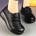 Thick Soled Round Toe Single Shoes for Autumn 2023 Casual and Anti Slip Women's Shoes with A Design Feel of Vulcanized Shoes