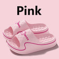 Printting Cute Bear Women Slippers Summer Indoor Soft Cartoon Sandals Bathroom Anti-slip Indoor Outdoor Men Casual Shoes Couple