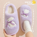 2026 New Winter Plush Slippers for Women - Cozy Fleece-Lined House Shoes, Non-Slip Indoor Slides with Memory Foam Comfort