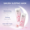 7pcs LAIKOU Sakura Face Mask Ration Pack Facial Sleeping Cream Mask No Washing Moisturizing Nourishing Skin Beauty FaceCare