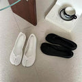 Women Mesh Tabi Split Toe Ballet Flats Summer Breathable Hollow Out Slip On Loafers Casual Comfor Pig's Foot Shoes Zapatos Mujer