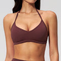 Women Sports Bra Women Yoga Bra Hanging Neck Sports Bra Gym Top Running Push Up Breathable Sports Underwear Women Fitness Bra Workout Top Women