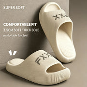 Women Men Slippers Thick Soft Sole Non-Slip Cloud Slides Quick Drying Super Soft Bathroom Home Sandals Indoor Outdoor Shoes