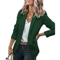 2026 Women's Long Sleeve Blazer Jacket Oversized Ladies Workwear Blazer Suits Slim Fit Single-breasted Cardigan Blazer Coats 5XL