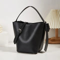 Two-Piece Women's Handbag with a Clutch, Large Capacity Shopping Bucket Bag Tote Bag, Very Suitable for Daily Use