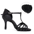 Latin Dance Shoes For Women Dancing Shoes Ladies Ballroom Tango Modern Shoes Standard Salsa Practice Training Heels 5/7.5/8.5cm