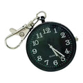 Large Dial Quartz Pocket Watches Luminous Dots Keyring Chest Watches Quartz Movement Minimalist Design Digital Hanging Watches