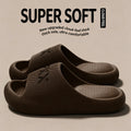 Women Men Slippers Thick Soft Sole Non-Slip Cloud Slides Quick Drying Super Soft Bathroom Home Sandals Indoor Outdoor Shoes