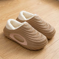 Waterproof EVA Women Slippers Thick Non-Slip Platform Winter Warm Comfortable Non-slip Couple House Shoes for Indoor Outdoor