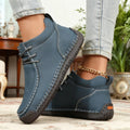 Women's Moccasins Casual Comfortable Slip on Casual Flats Shoes Wear-resistant Lightweight Outdoor Loafers Womens Walking Shoes