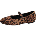 Spring Autumn Loafers Ballet Flats Women Shoes Leopard Print Comfortable Soft Round Toe Flat Shoes