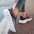 Women's Casual Lace-Up Sneakers, Lightweight and Comfortable Women's Shoes