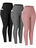 High Waist Push-Up Yoga Leggings for Women Fitness Running Sport Pants Hip Lift Elastic Gymwear