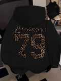 Fashionable printed hooded sweater - suitable for both men and women. Fall and winter casual streetwear pullover. hoodie