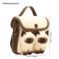 Cute Fluffy Kitten Plush Backpack Lovely Cartoon Cat Clutch Bag Adorable Soft Handbag for Women Girls Kids Daily Shopping Travel