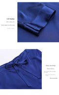 30 Momme Heavy Silk Pajama Set Women  Sleepwear Luxury Autumn Winter Warm Long Sleeve Nightwear Gift Two Piece Suit